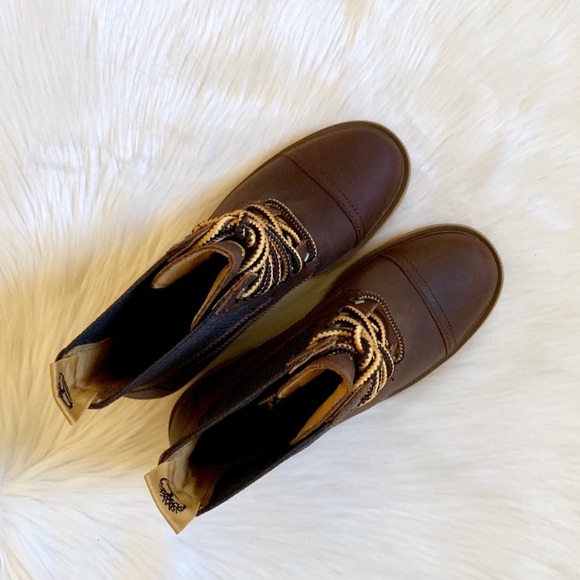 Timberland Brown Silver Blossom Mid Boots - Picture 5 of 8